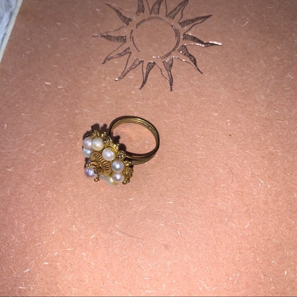 Vintage costume jewelry ring - Picture 3 of 3